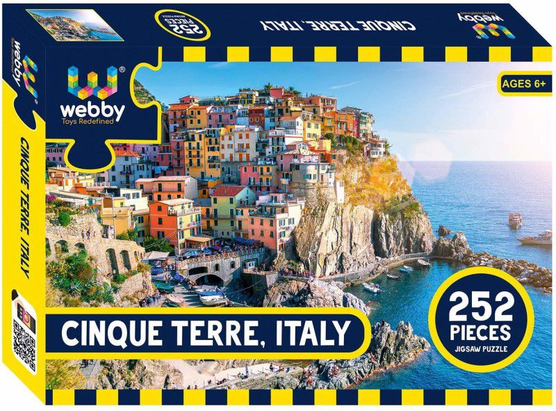 Lattice Cinque Terre, Italy, Jigsaw Puzzle for Boys & Girls 252 Pieces  (252 Pieces)