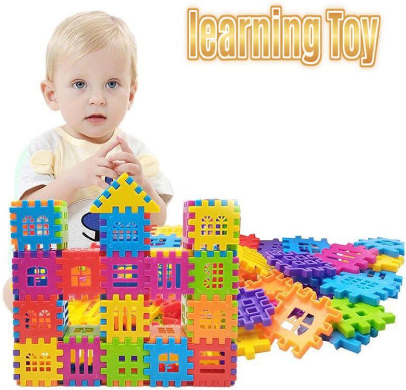 jYOKRi memory game 50 PCS Happy House Educational Learning Non-Toxic Gift toy  (50 Pieces)