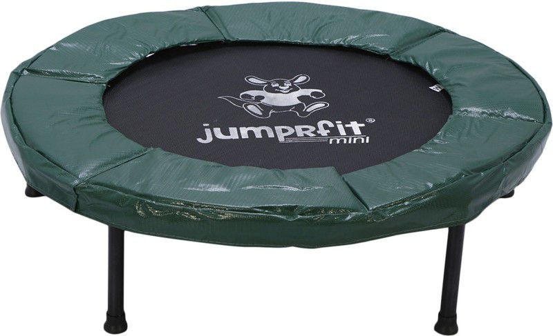 jumprfit 40 inch Outdoor Trampoline For Kids with Safety Pad Jumping Trampoline  (Green)