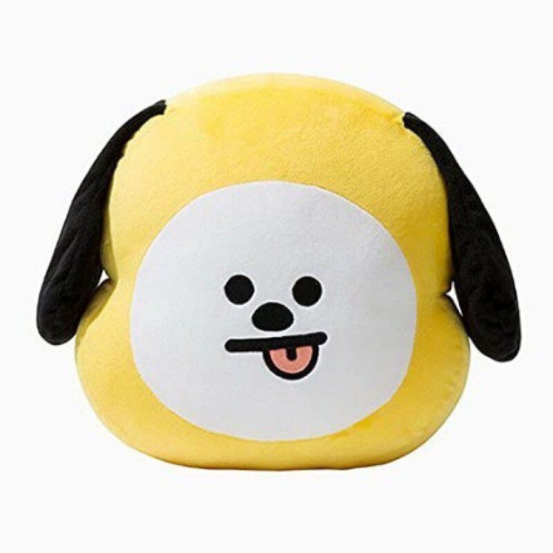 Toyet BTS Chimmy Plush Pillow Toy, Stuffed BTS Pillow Toys BT21 Chimmy Pillow JOS - 30 cm  (Yellow)