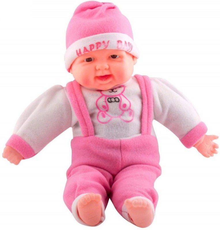 TOYET Happy Baby Musical Touch Sensors and Laughing Boy_C Doll for Kids Girls Boys  (Multicolor)