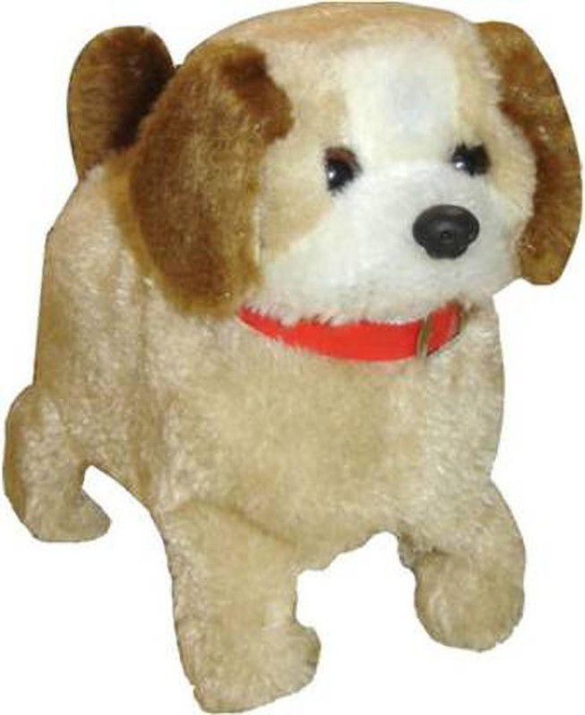 MARATHON Puppy Jumping Dog For Kids  (Brown)