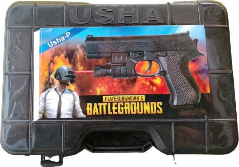 Easy Way PUBG Mouser Pistol Gun with Laser Light for kids and boys Guns & Darts