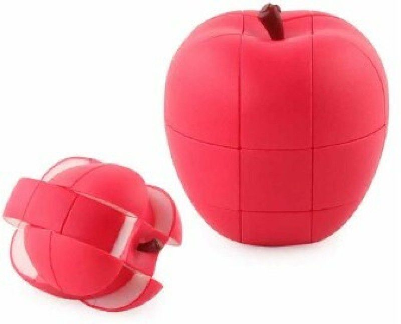 Intelligent Apple Shaped Magic Cube Puzzle Toy  (1 Pieces)