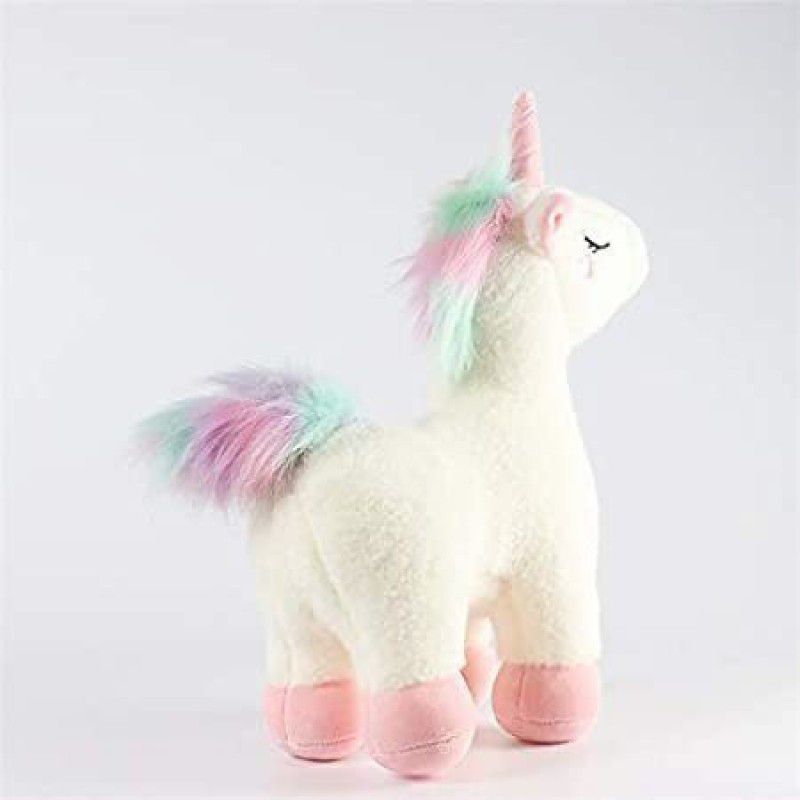 Ambey Kid's Unicorn Soft Stuffed Plush Toy (Multicolour, Large) 73cm - 100 mm  (pink,white)