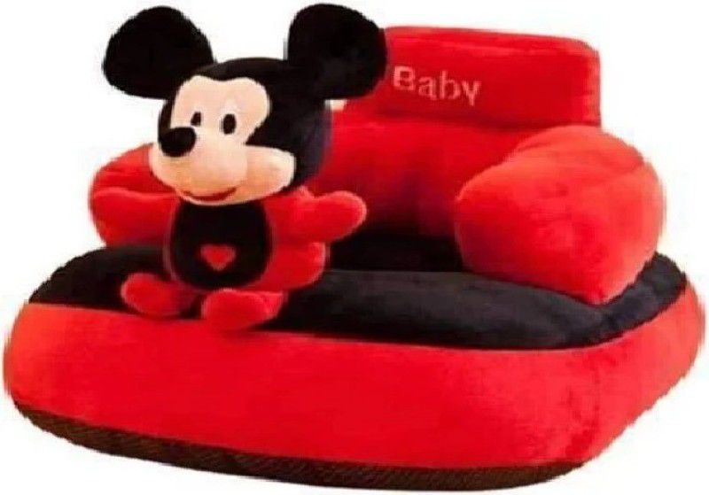 P I SOFT TOYS MICKY MOUSE BABY SEATING SOFA - 46 mm  (Multicolor)