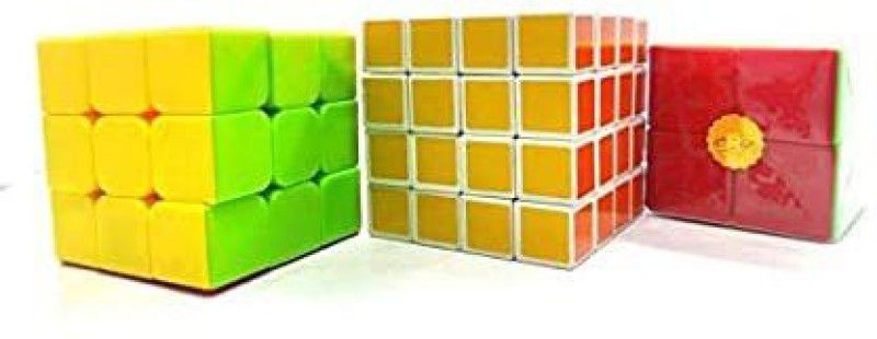 Tazs Cube Puzzle Game, Pack of 3 Cube Include High Speed Magic Puzzle Cube.  (3 Pieces)