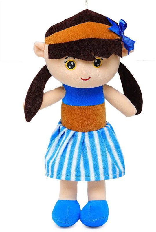 Liquortees Soft Doll Stuffed Plush Character Toys soft toy for kids - 30 cm  (Blue)