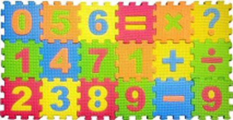 NV COLLECTION Kids ABC & 123 Kids Non-Toxic Alphabet Puzzle Mat Colorful foam  (36 Pieces)