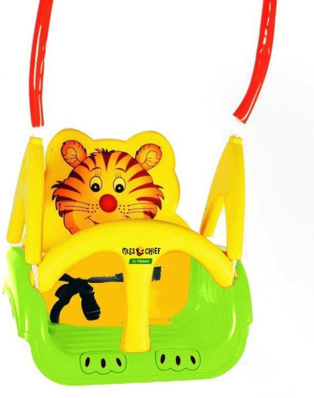 Miss & Chief OUTDOOR TOY SWING  (Green, Yellow)