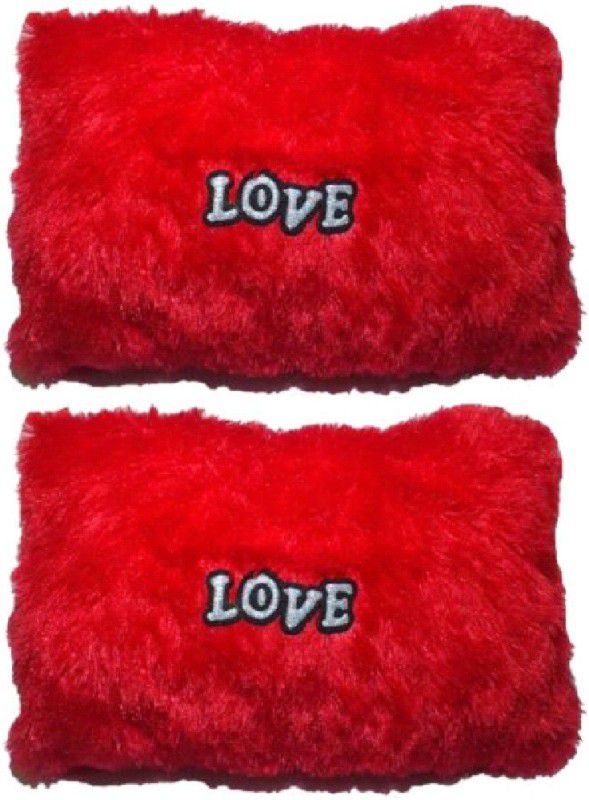Tashu Collection best offer soft red heart love pillows for gift - 35 cm  (Red)