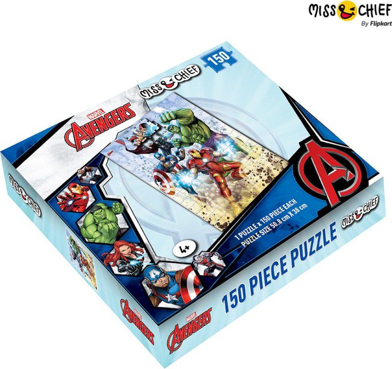Miss & Chief 150 Piece Puzzle Avengers  (150 Pieces)