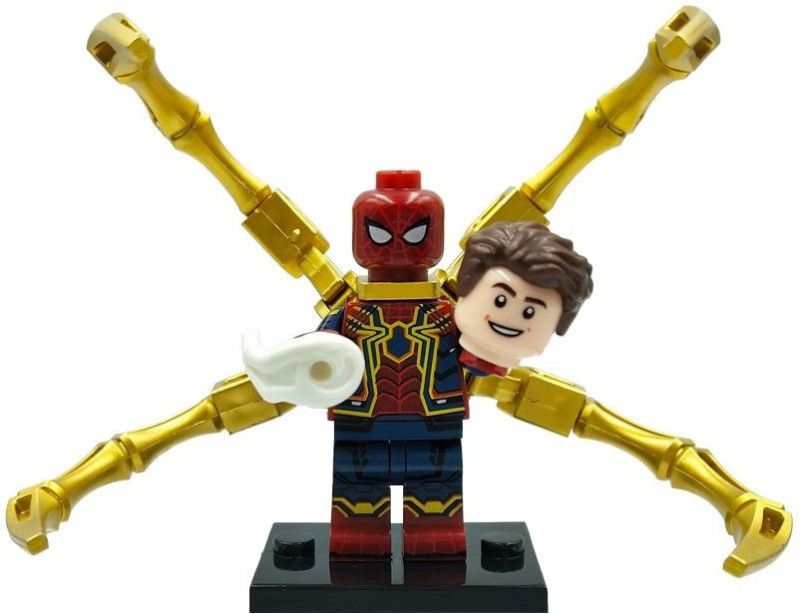 Delite New SPIDERMAN Peter Parker Multiverse Mini building blocks Legoing Toy figure  (Multicolor)