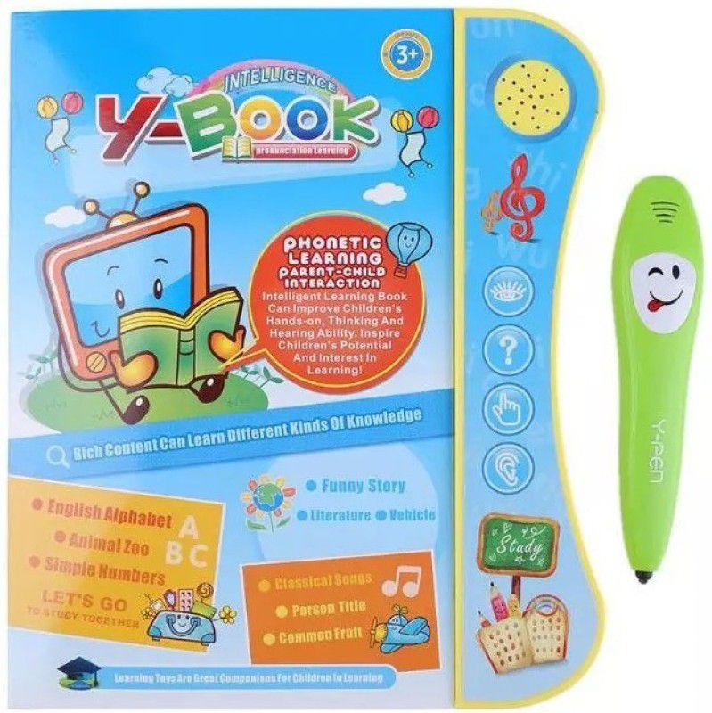 QBLYN Kids Educational Early Education Enlightenment Puzzles Lanage Learning Book  (Multicolor)