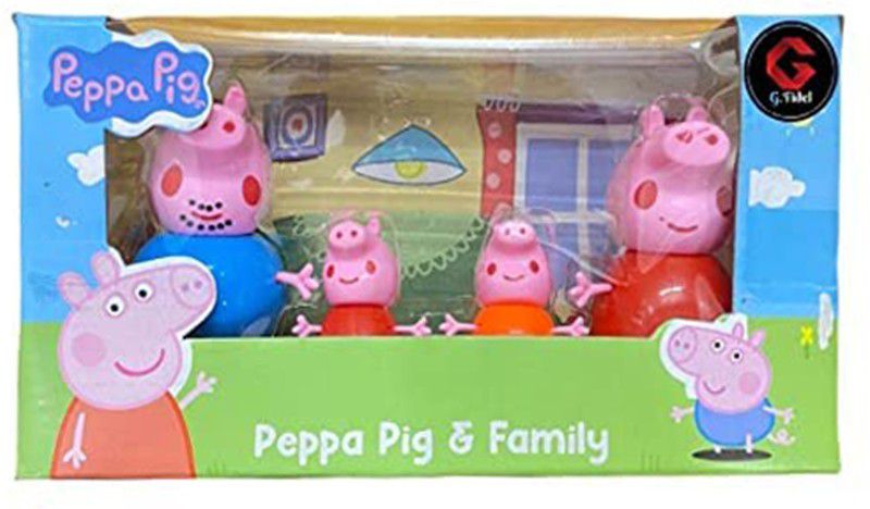 Toytime Peppa Pig Family House Toy Set