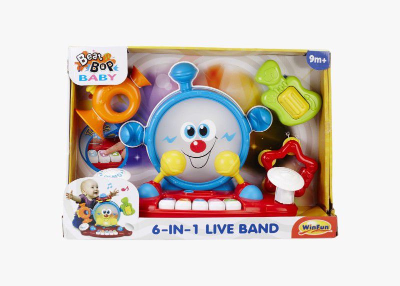 WINFUN My First 6 in 1 Music Band  (Multicolor)