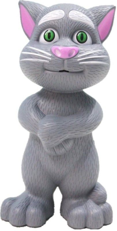 atrear Talking Tom Cat Record And Talk Back Mimicry Of Wonderful Voice  (Multicolor)
