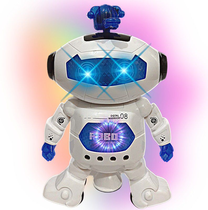 Kart In Box Robot Toys |Robot Car |Toys For Kids |Toys For Boys |Cool Toys |Dancing Toys  (White)