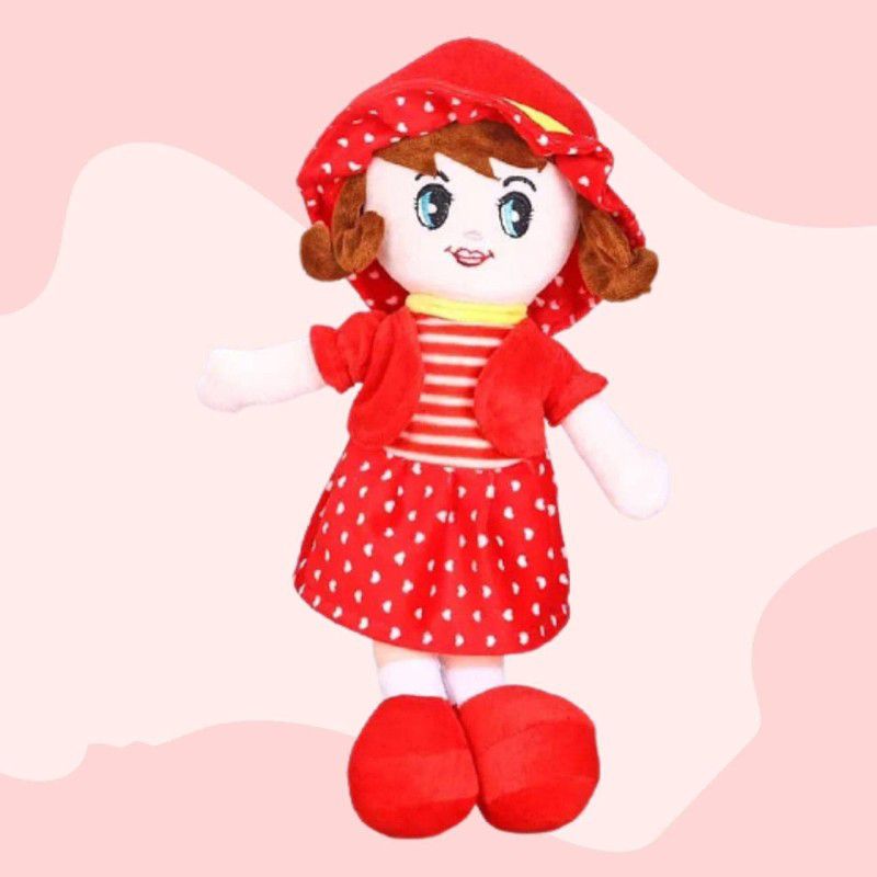 Hello Baby winky doll - 80 cm  (Red)