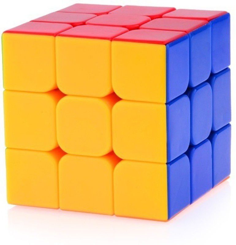 MOOZICO 3x3 Speed Cube Stickerless  (1 Pieces)