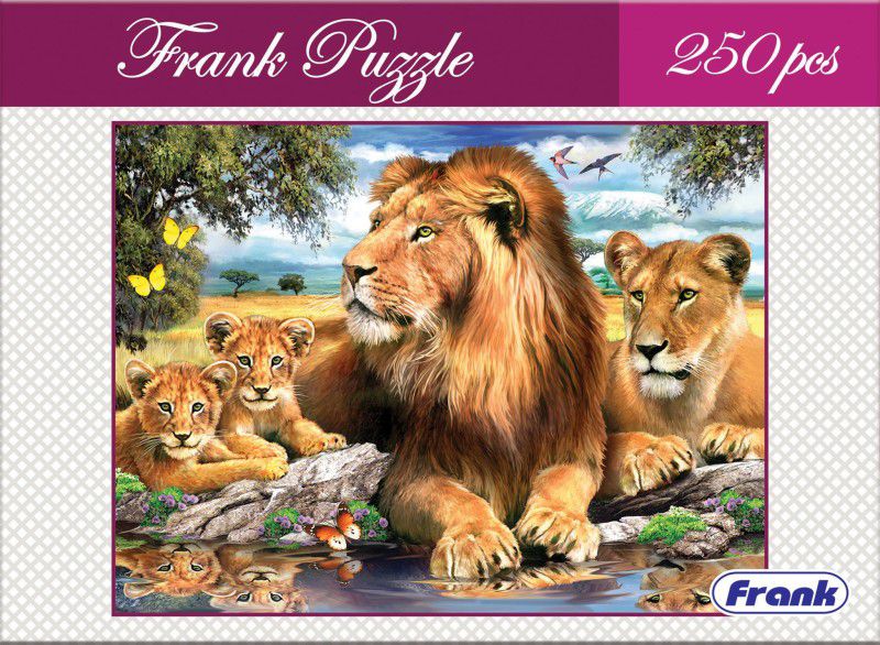 Frank Lion Family Puzzle  (250 Pieces)