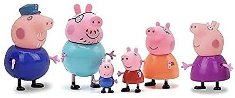NIYAMAT Pig Family Toy Set of 6