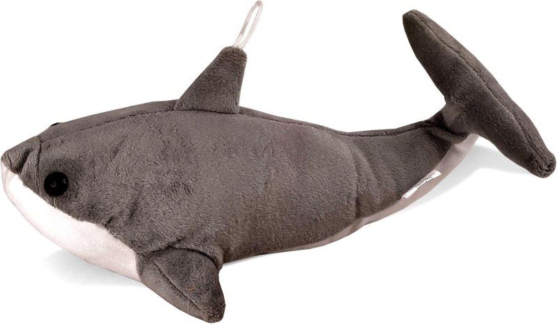 Airtick (Size:31cm) Grey Fish Soft Plush Fluffy Fur Stuffed Animal Toy for Birthday Gift - 10 cm  (Grey)