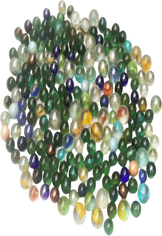 Ds Company 200 Pieces Mix OR Multicolour Kanche Glass Marble Ball in Outdoor Toy  (Multicolor)