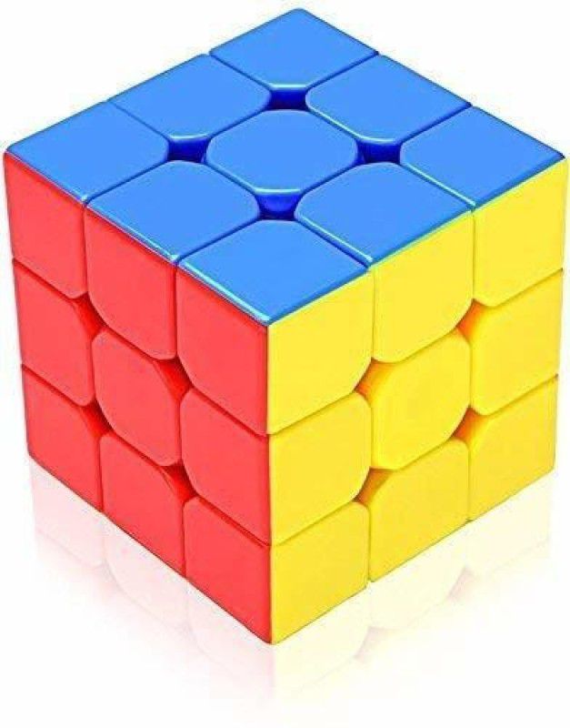 MOOZICO 3x3x3 High Speed Extremely Smooth Turning Magic Cube Learning & Educational  (1 Pieces)