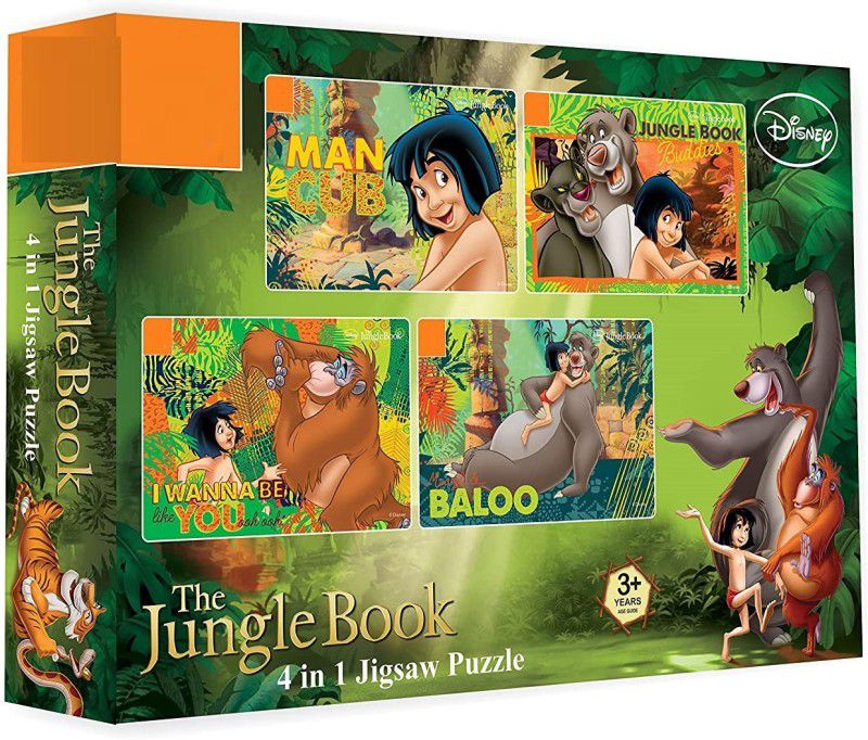 PEZYOX Mowgli Jungle Book Jigsaw Puzzle  (140 Pieces)