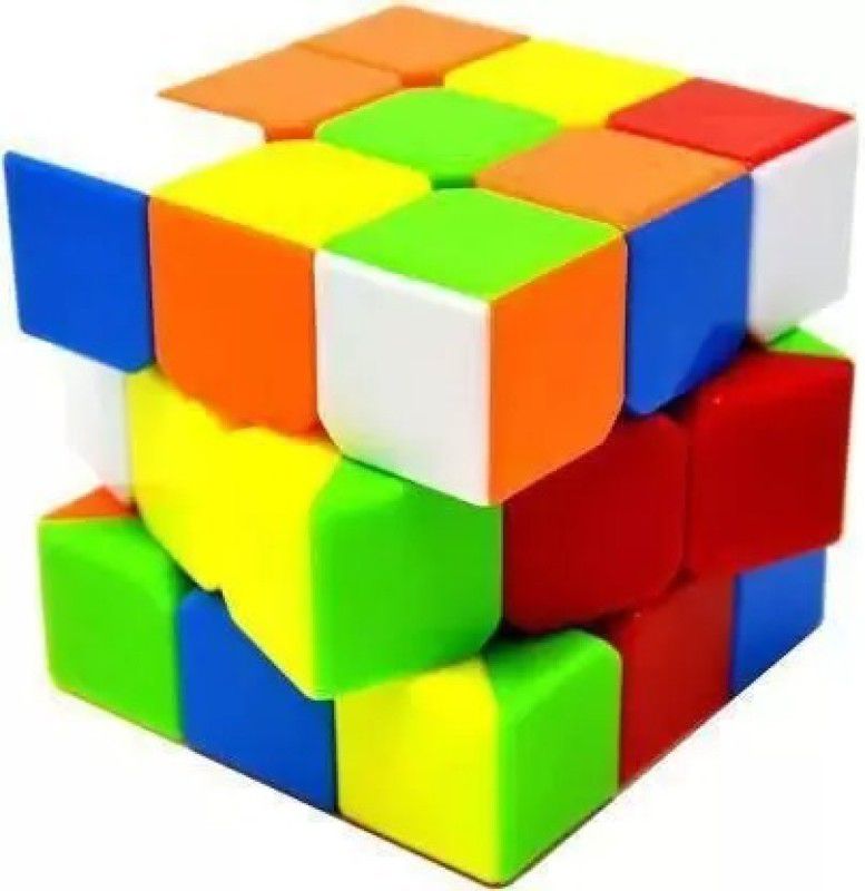 3dseekers Speed Cube Stickerless Puzzle 3*3 toy Normal cube 948  (1 Pieces)