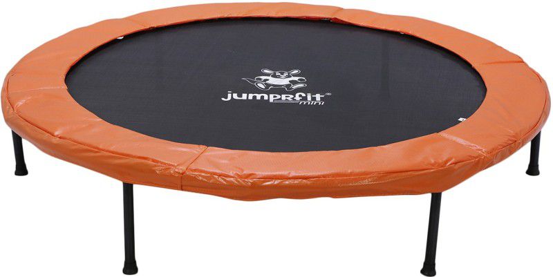 jumprfit 45 Inch Trampoline for Kids & Adults Outdoor Jumping Trampoline with safety Pad  (Orange)
