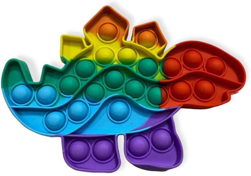 anvika's Dianasour Pop It Toy  (Multicolor)