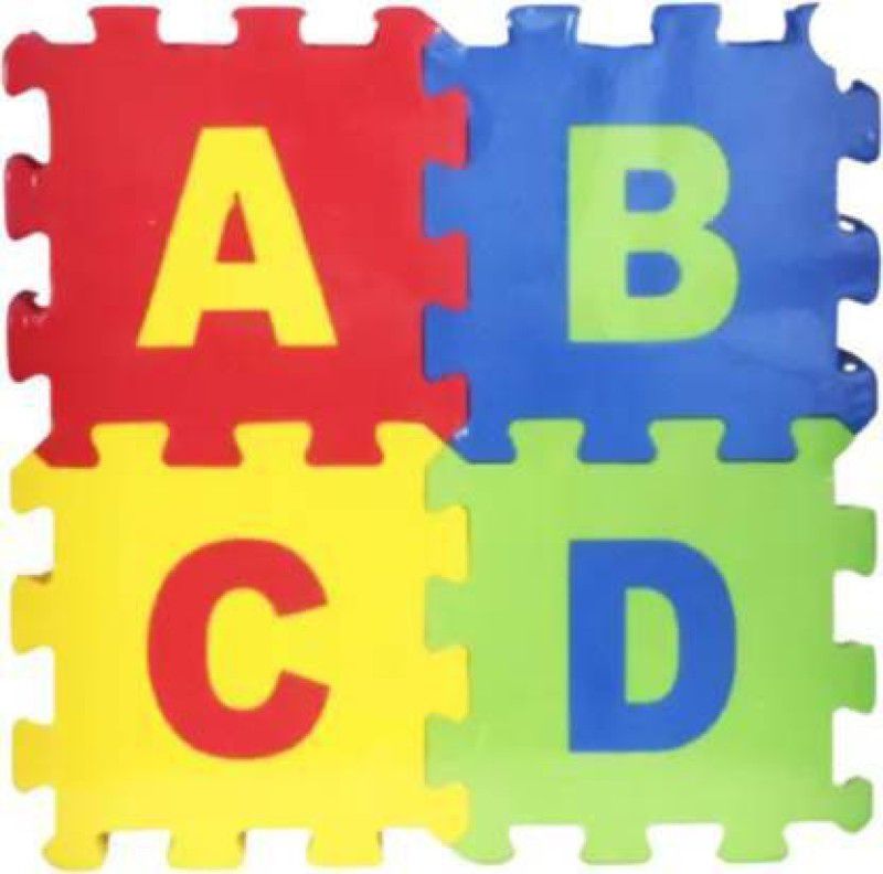 Willyard Puzzle Mat ABC Numbers , Flooring Mat (36 Pieces) (36 Pieces)  (1 Pieces)