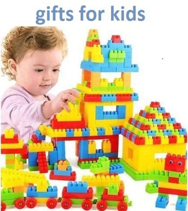 GREEN WAY Kids Puzzle Assembling Shape Building Unbreakable Toy Set  (100 Pieces)