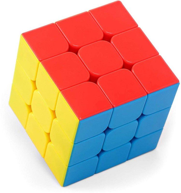 Tumtafa High Quality 3x3x3 High Speed Stickerless Magic Puzzle Cube Game Toy  (1 Pieces)