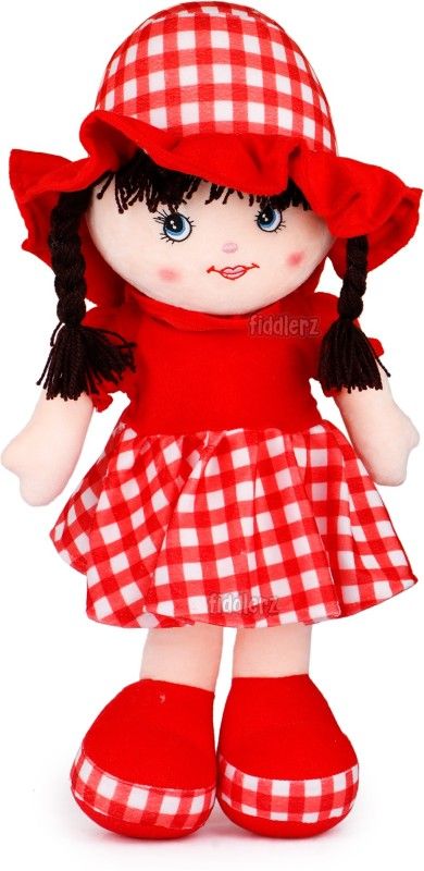 FIDDLERZ Doll for Girls Soft Rag Doll for Baby Girls Cute Looking Smiling Plush Toy Helps - 58 cm  (Multicolor)