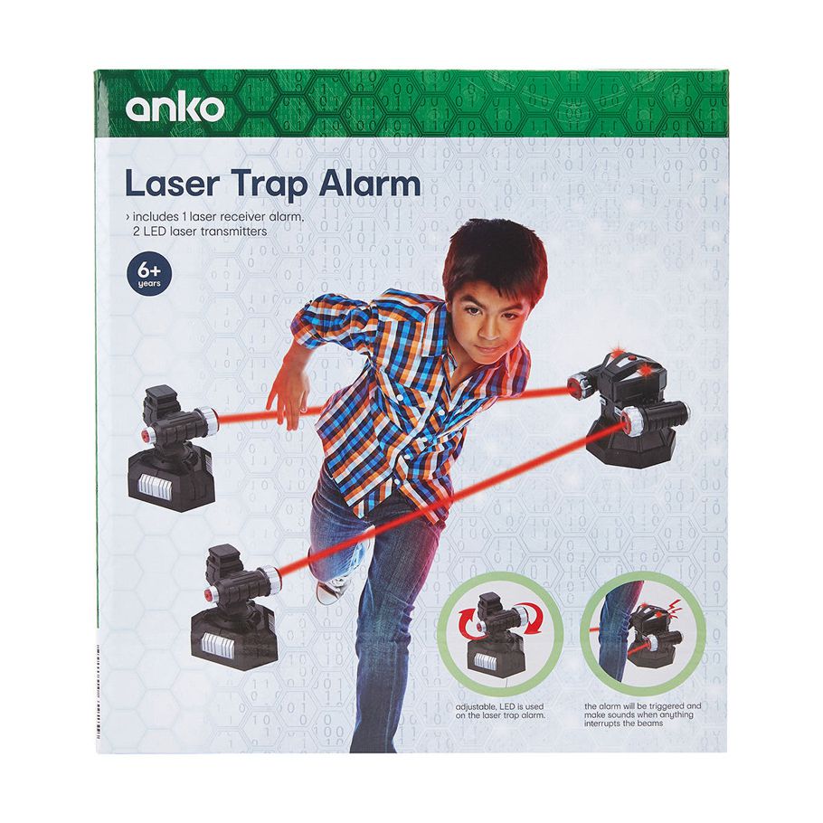 Laser Trap Alarm