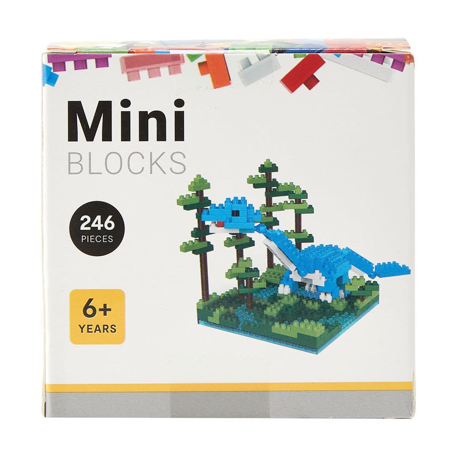 246 Piece Mini Blocks - Dino with Garden