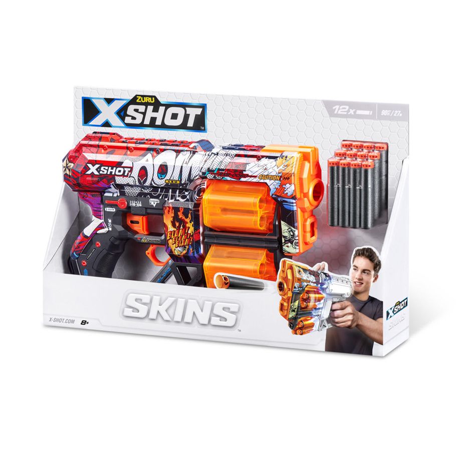 Zuru X-Shot Skins Dread Dart Blaster - Boom
