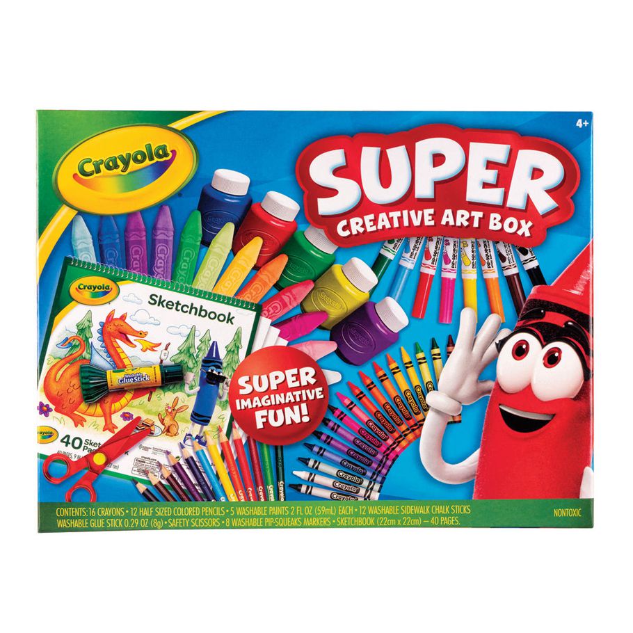 Crayola Super Creative Art Box