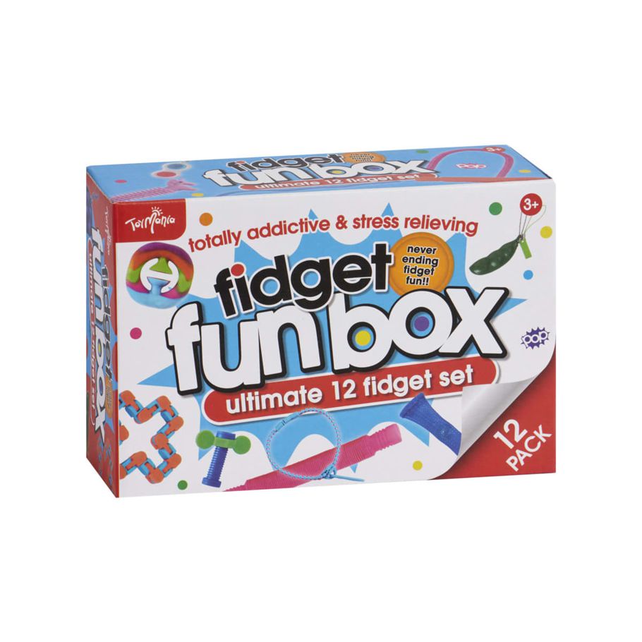 Toymania Fidget Fun Box Ultimate 12 Fidget Set