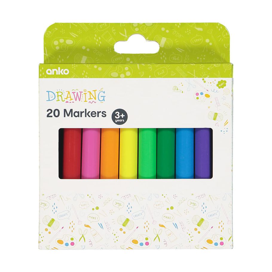 20 Pack Markers