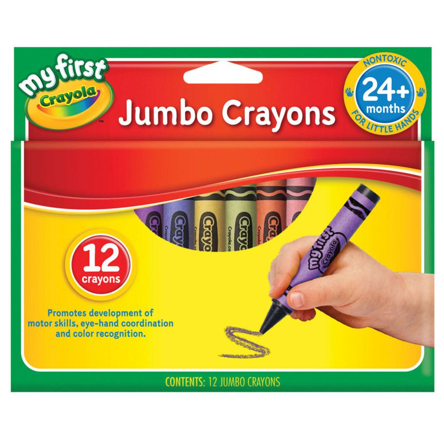 Crayola My First Jumbo Crayons - Pack of 12