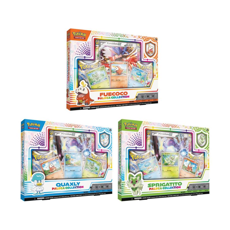 Pokemon Trading Card Game: Paldea Collection Box - Assorted