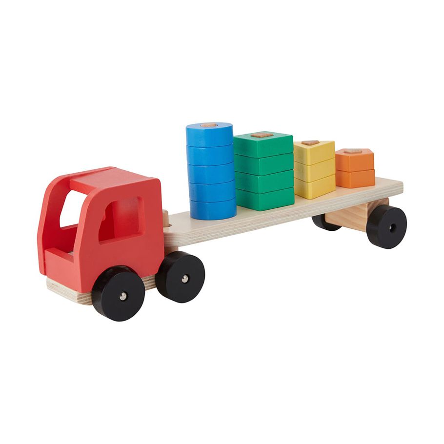Wooden Stack and Count Truck