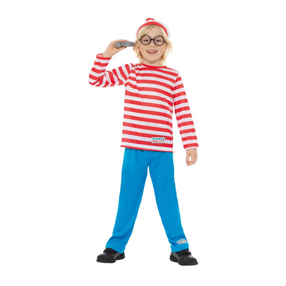 Where's Wally Costume - Ages 4-6