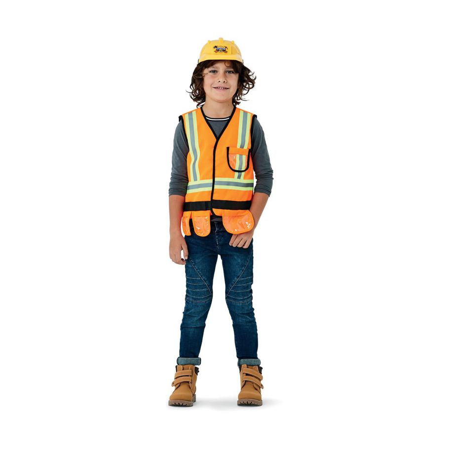 Construction Worker Costume - Ages 4-6