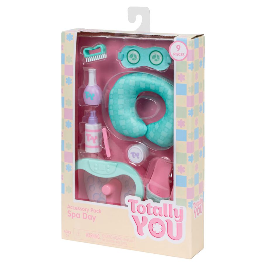 9 Piece Totally YOU Spa Day Accessory Pack
