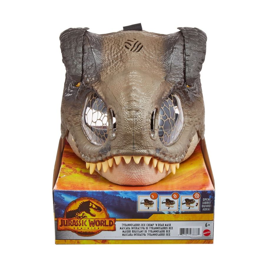 Jurassic World: Dominion Tyrannosaurus Rex Chomp 'N Roar Mask